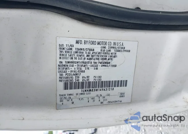 1LNHM83W14Y631218: 42098841