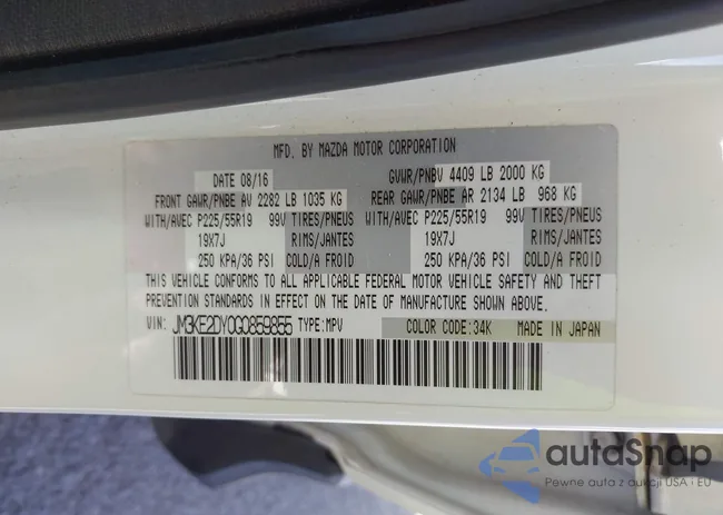 JM3KE2DY0G0859855: 42099250