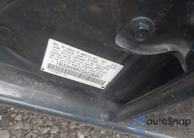 19UUA56603A036861: 42101220