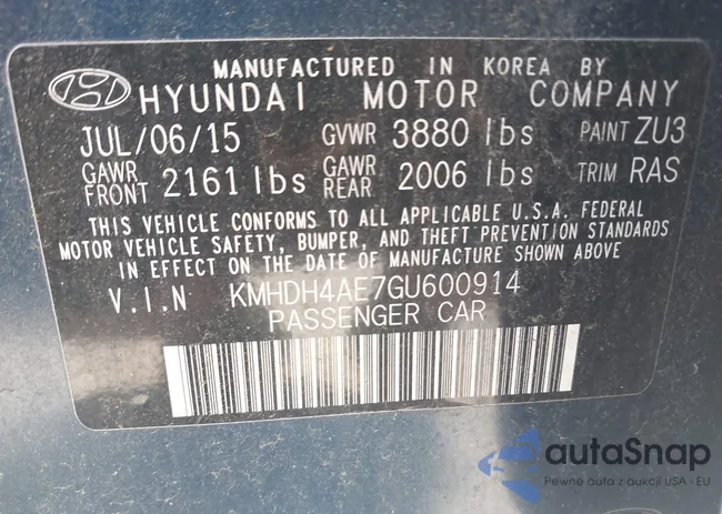 KMHDH4AE7GU600914: 42100391