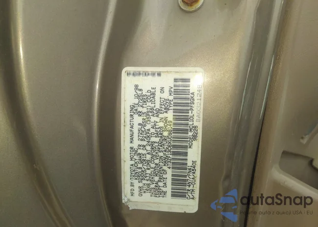 4T3ZF13C6XU098149: 42101677