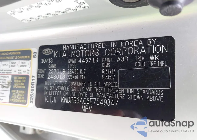 KNDPB3AC6E7549347: 42102128