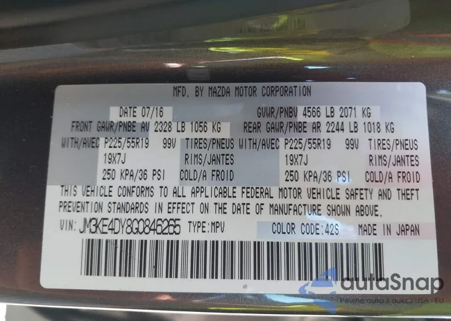 JM3KE4DY8G0846265: 42102843