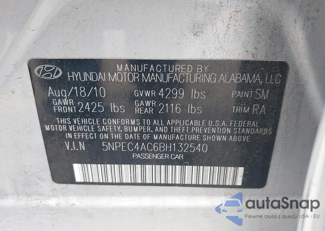 5NPEC4AC6BH132540: 42103806