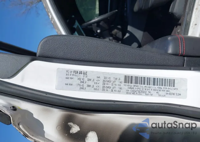 1C4SDHCT3GC353312: 42105520