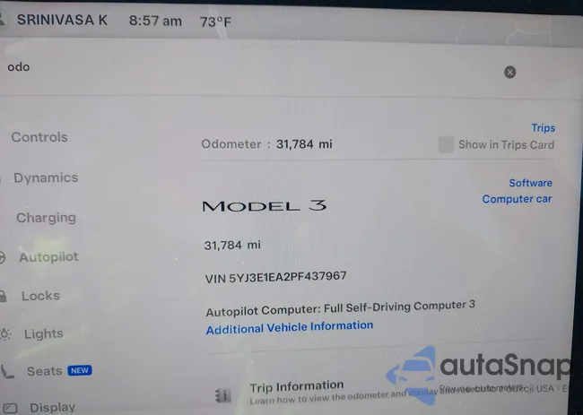 5YJ3E1EA2PF437967: 42105583