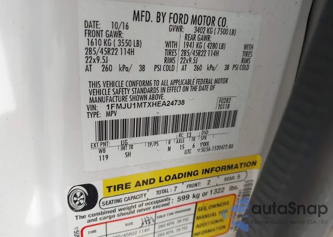 1FMJU1MTXHEA24738: 42107025