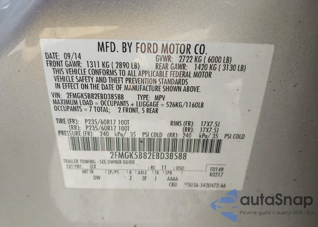 2FMGK5B82EBD38588: 42106368