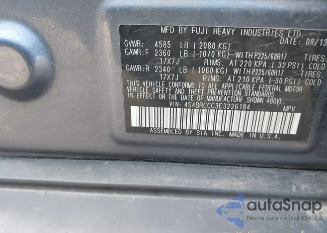 4S4BRCCC3E3226184: 42107834