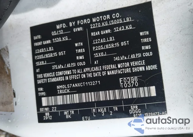 NM0LS7ANXCT113271: 42107967