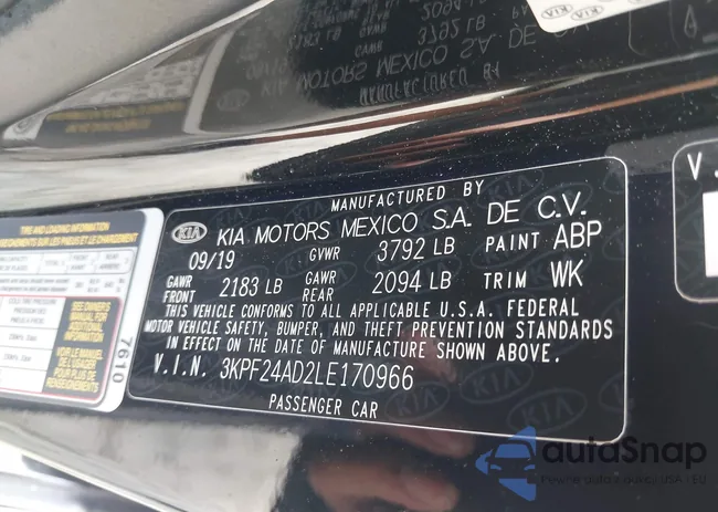 3KPF24AD2LE170966: 42108773