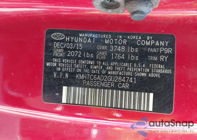 KMHTC6AD2GU284741: 42108919