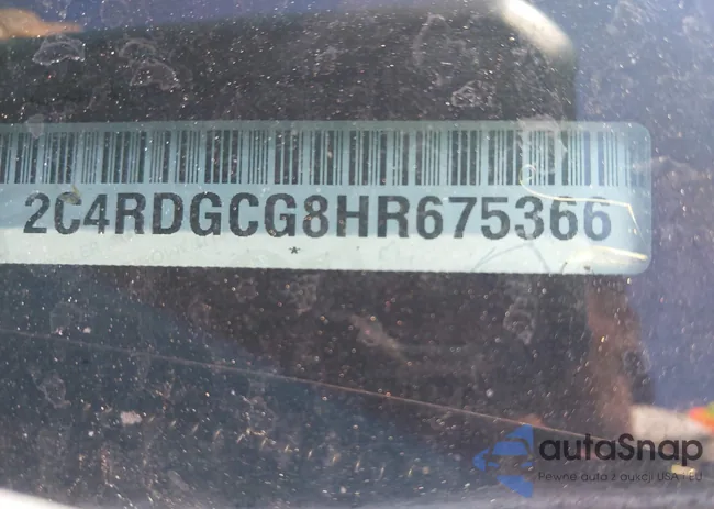 2C4RDGCG8HR675366: 42109155