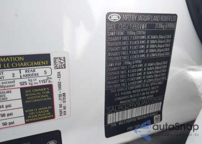 SALRG2RV9JA072588: 42108261