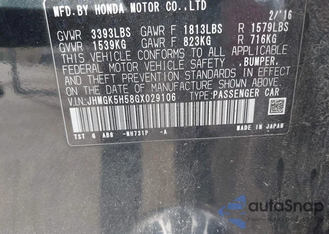 JHMGK5H58GX029106: 42108392