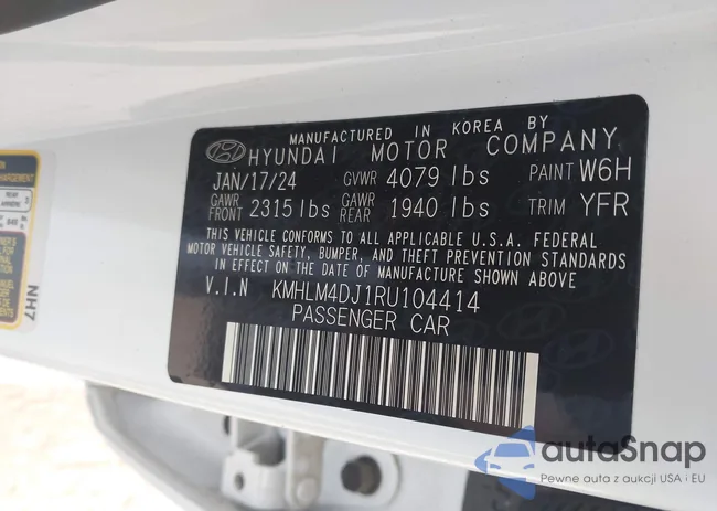 KMHLM4DJ1RU104414: 42109659