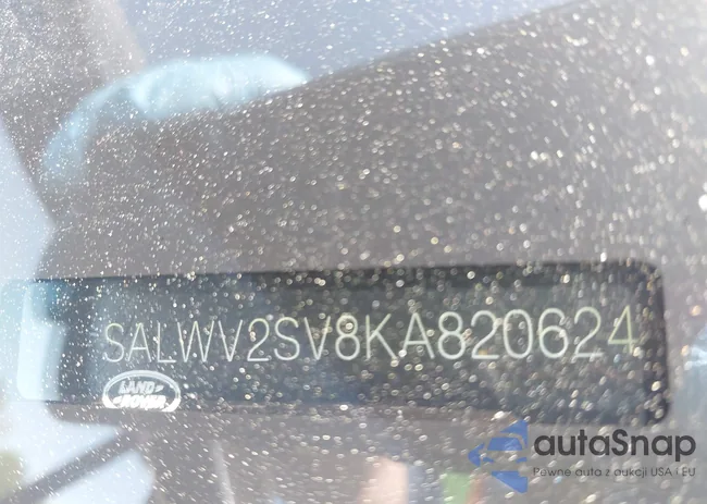 SALWV2SV8KA820624: 42109920