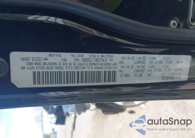 3C4NJDBB1JT265894: 42109967