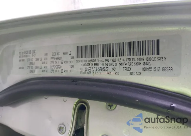 1C6RR7LT3HS780627: 42110108