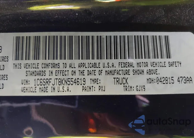 1C6SRFJT8KN554619: 42110194