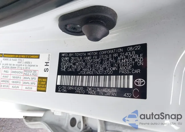 JTDEAMDE1N3013720: 42111155