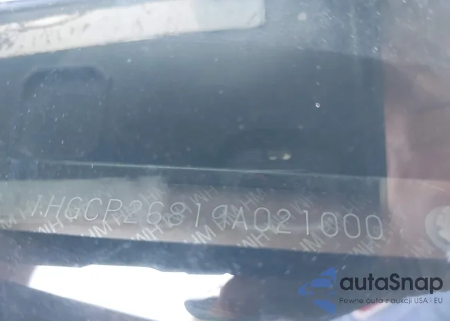 1HGCP26819A021000: 42111906