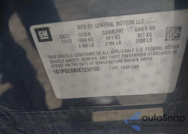 1G1PG5SB6E7238190: 42112976