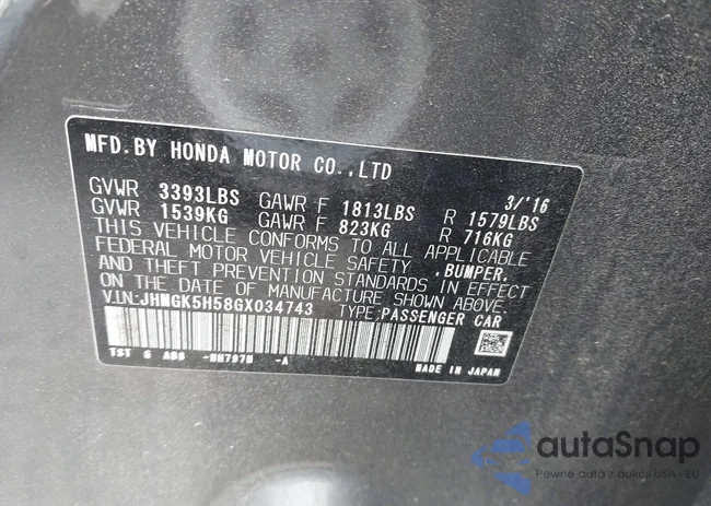 JHMGK5H58GX034743: 42113760