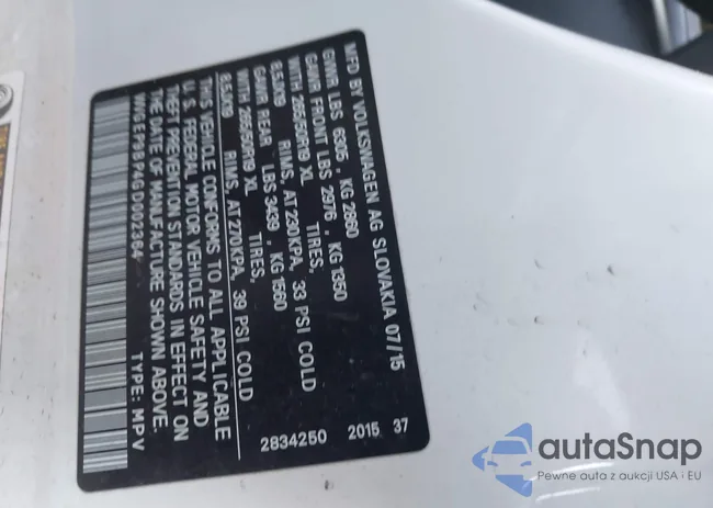 WVGEP9BP4GD002364: 42113909