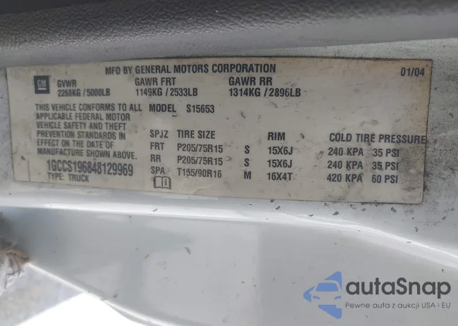 1GCCS196848129969: 42113965