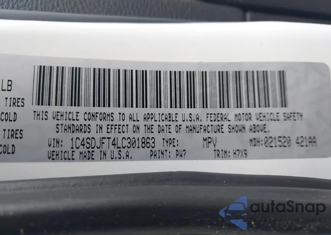 1C4SDJFT4LC301863: 42113324