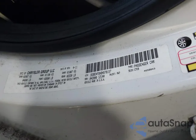 1B3BD4FBXBN578157: 42113343