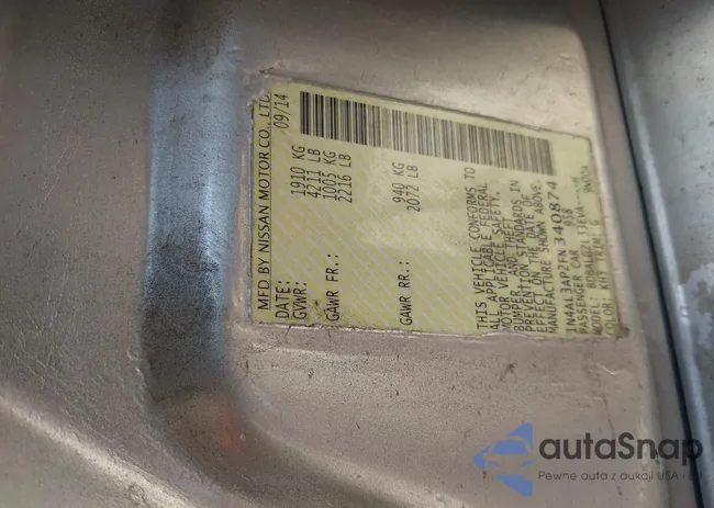 1N4AL3AP2FN340874: 42113458