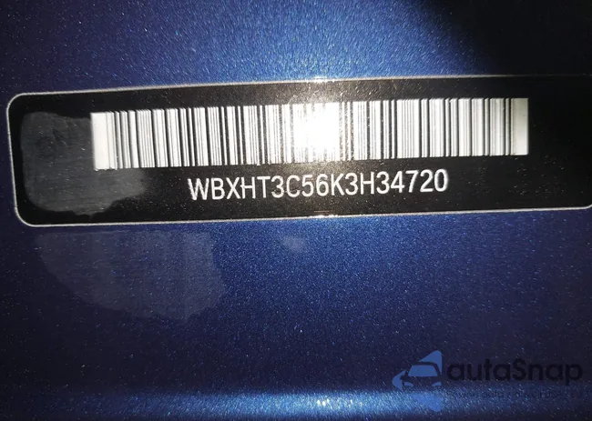 WBXHT3C56K3H34720: 42113497