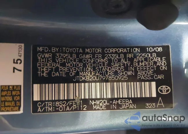 JTDKB20U797850925: 42114639