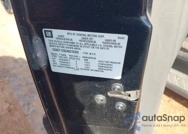 1GKET12S246216392: 42115017