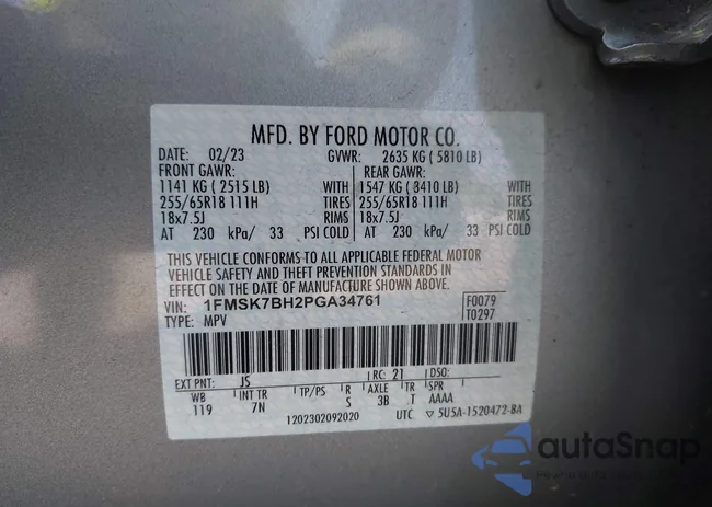 1FMSK7BH2PGA34761: 42115786