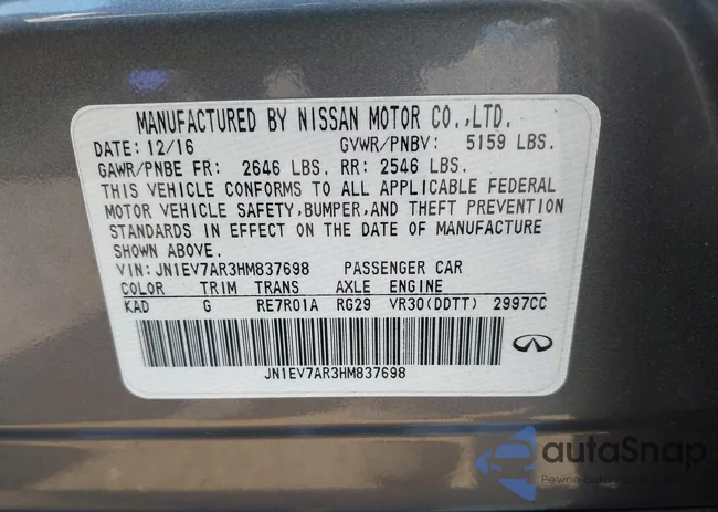 JN1EV7AR3HM837698: 42115166