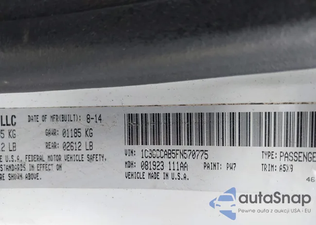 1C3CCCAB5FN570775: 42115365