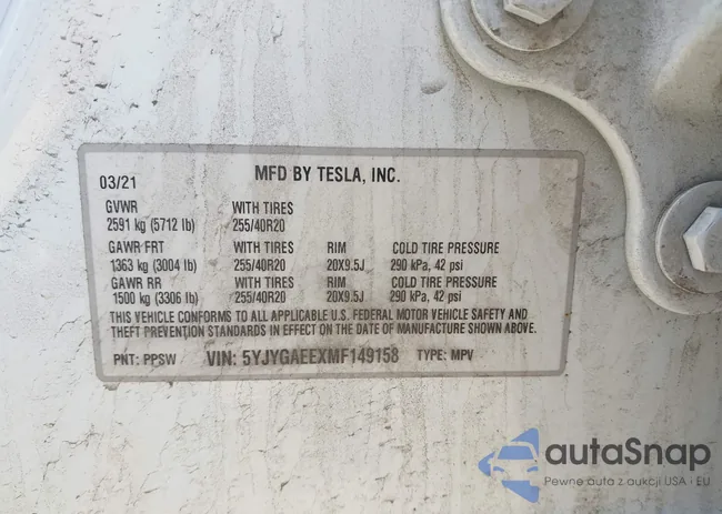 5YJYGAEEXMF149158: 42115502