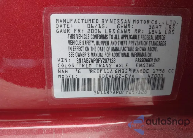 3N1AB7AP0FY297128: 42116590