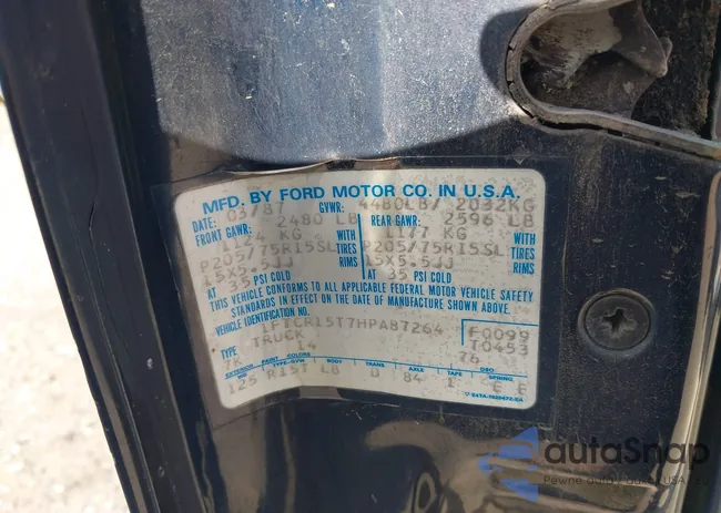 1FTCR15T7HPA87264: 42116751