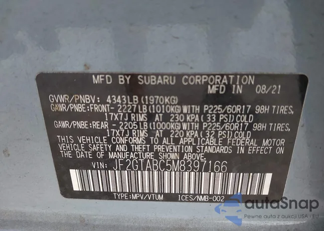 JF2GTABC5M8397166: 42116782