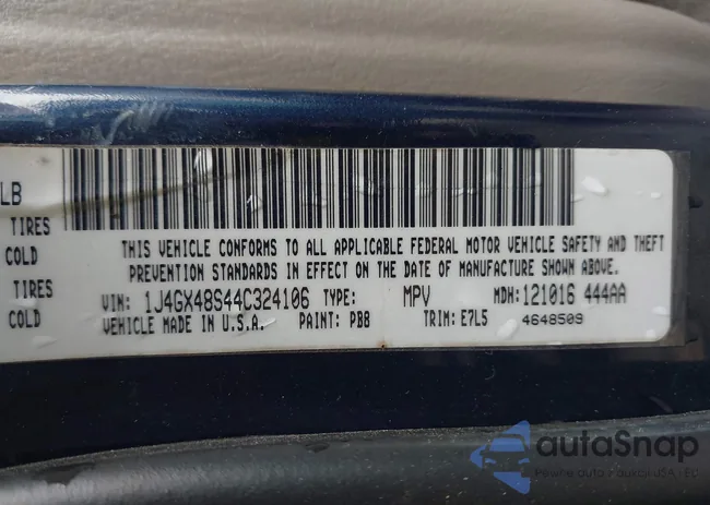 1J4GX48S44C324106: 42117573