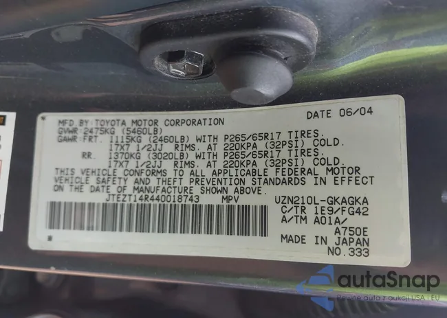 JTEZT14R440018743: 42117687