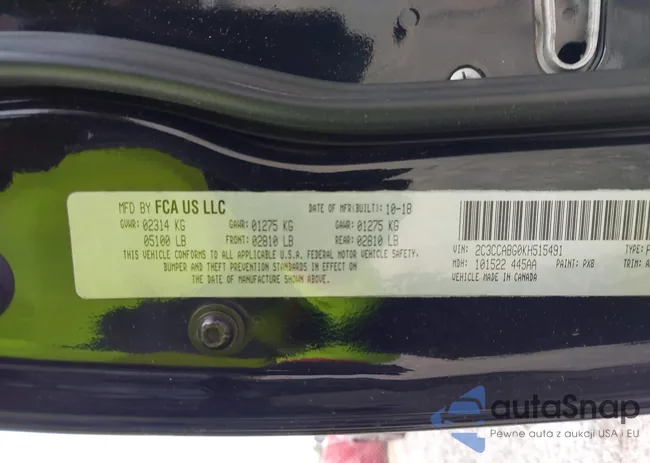 2C3CCABG0KH515491: 42117689