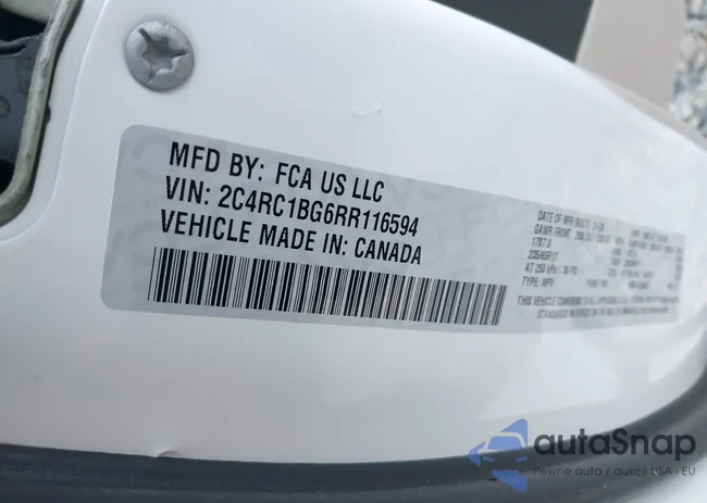 2C4RC1BG6RR116594: 42118613