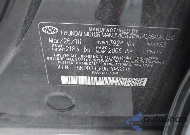 5NPD84LF9HH046846: 42120012