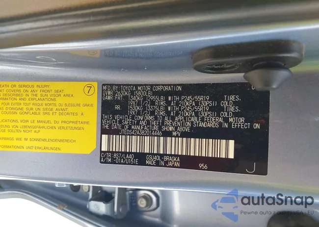 JTEDS42A382014446: 42119414