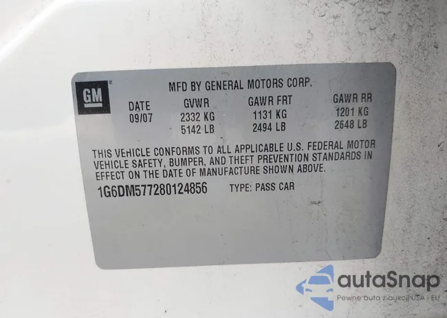 1G6DM577280124856: 42119454